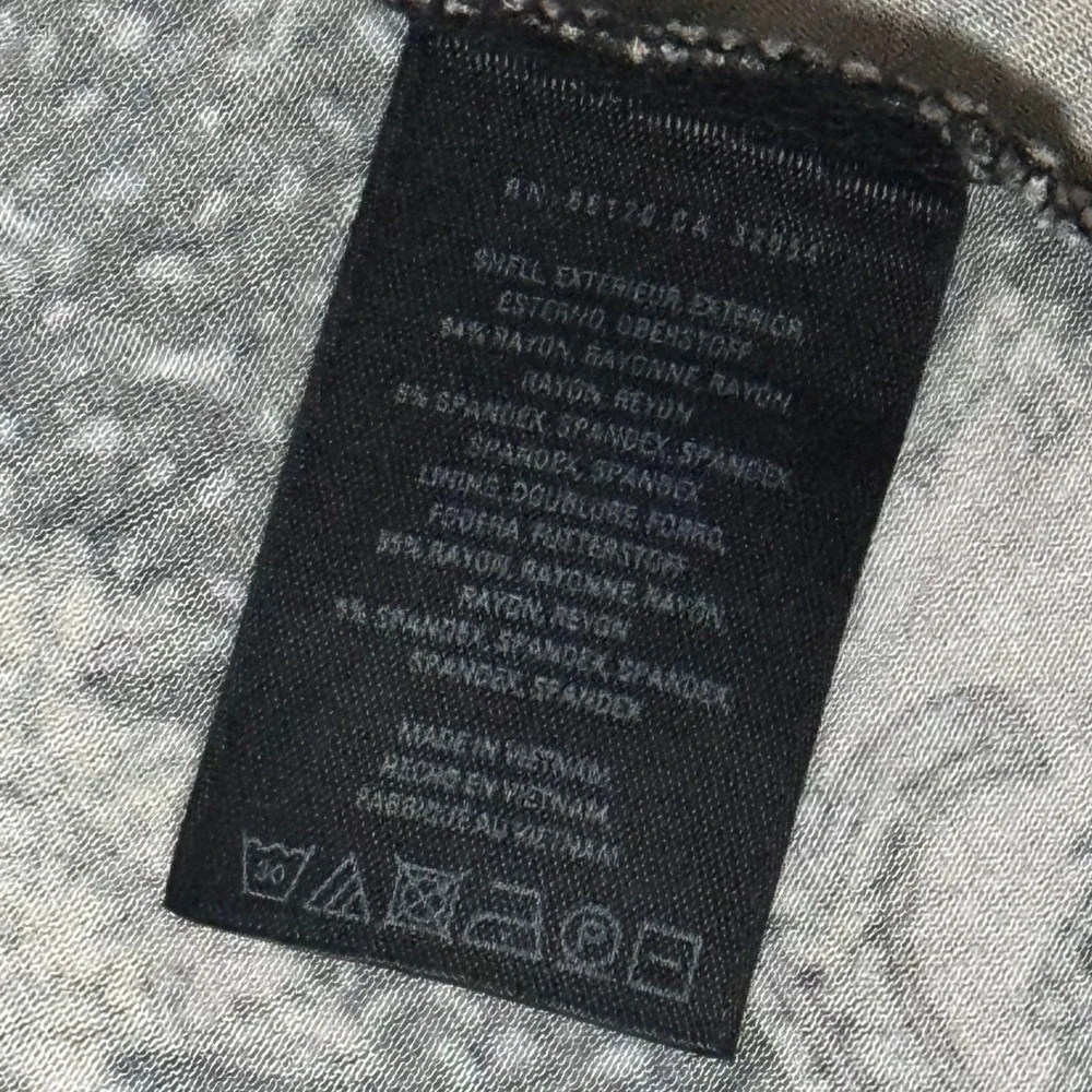 Maeve Anthropologie Womens Leslie Midi Paisley Faux Wrap V-Neck Dress Black S - Picture 9 of 9